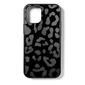 NWT iPhone 12 Mini Black Cheetah Print Case